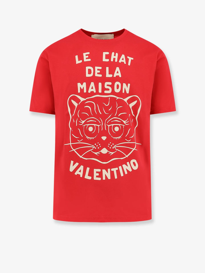 Valentino Le Chat de la Maison cotton T-shirt
