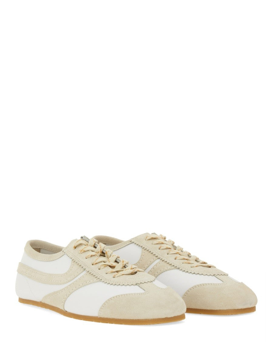 Dries Van Noten LEATHER AND SUEDE SNEAKER