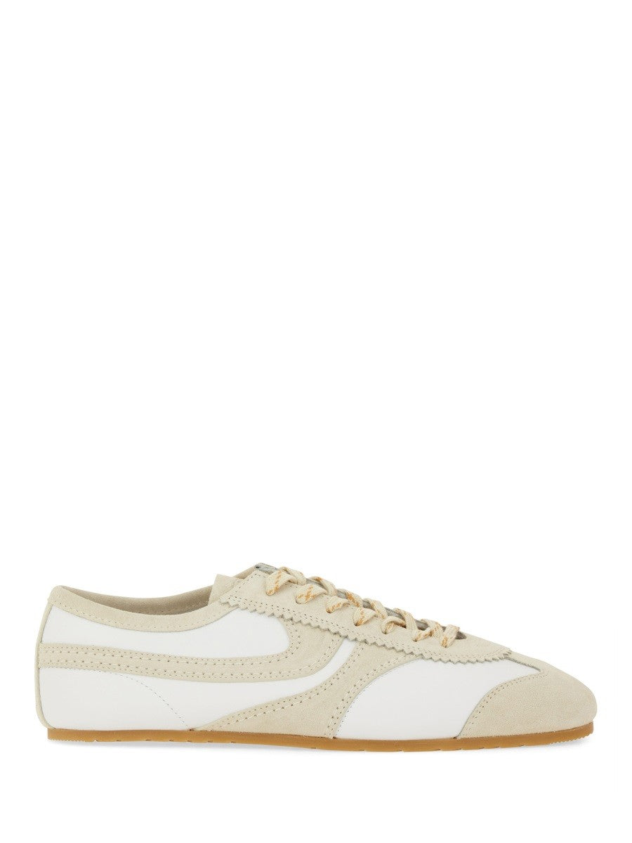 Dries Van Noten LEATHER AND SUEDE SNEAKER