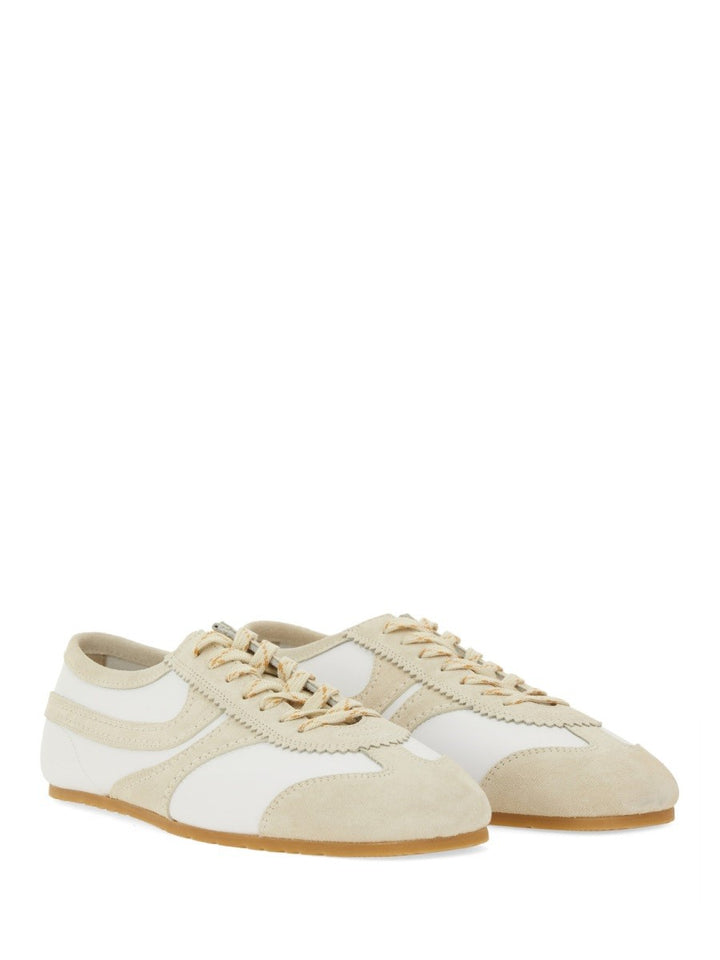 Dries Van Noten LEATHER AND SUEDE SNEAKER