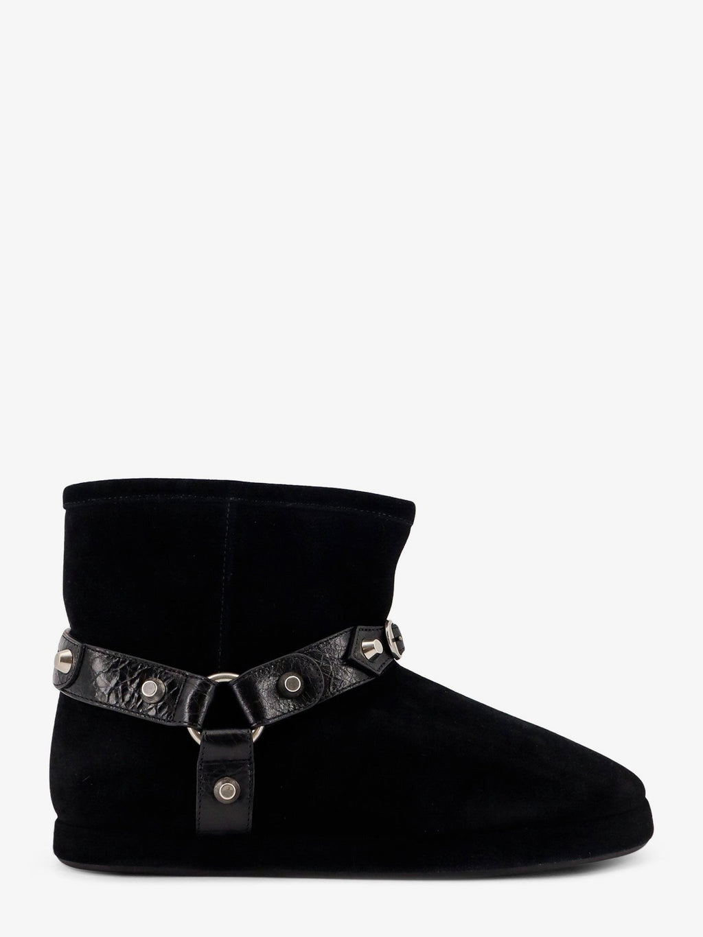 Balenciaga Leather and wool Alaska Soft Bootie boots