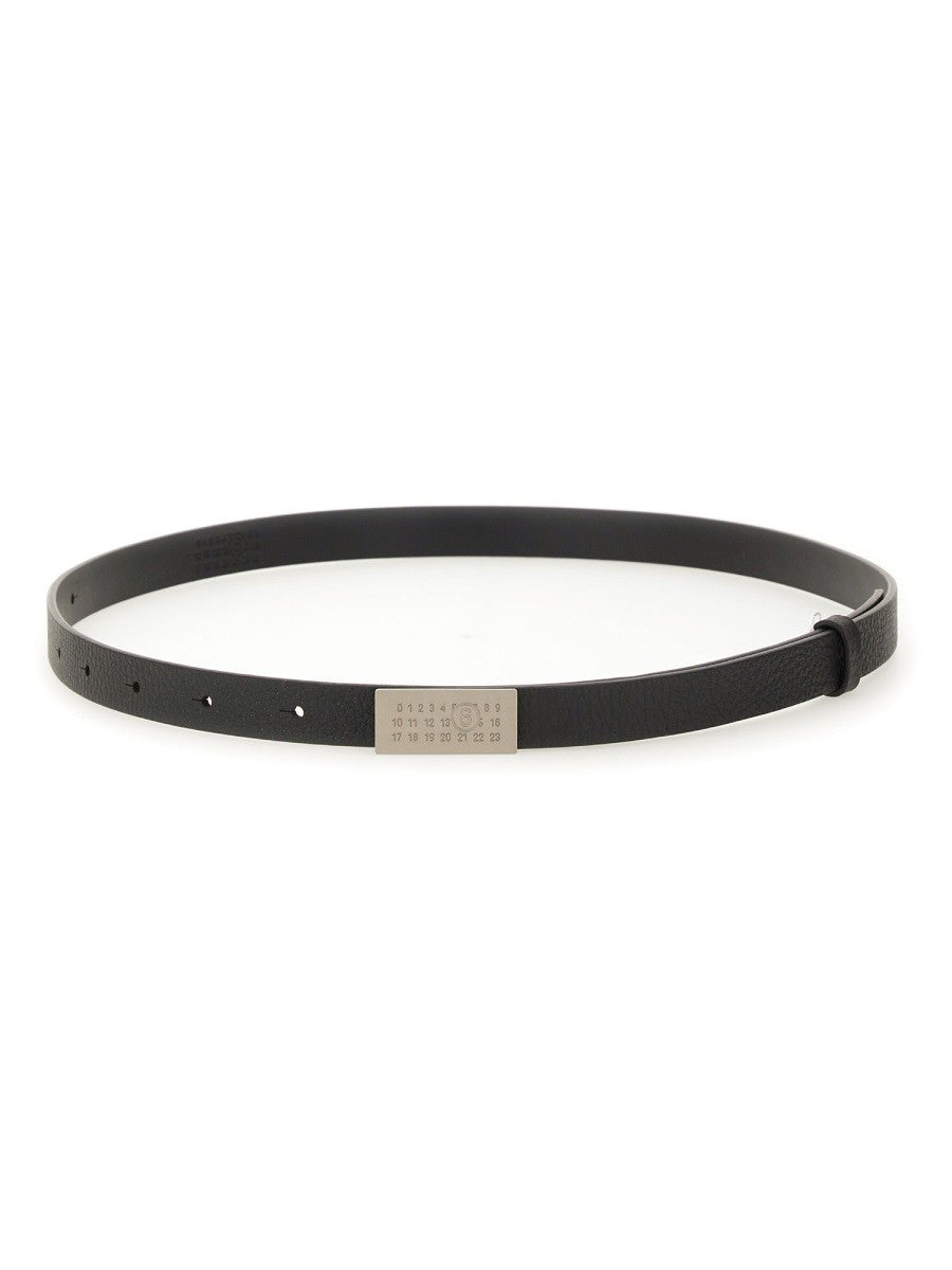 MM6 MAISON MARGIELA LEATHER BELT