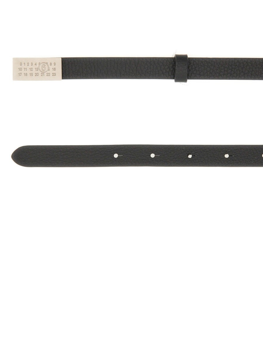 MM6 MAISON MARGIELA LEATHER BELT