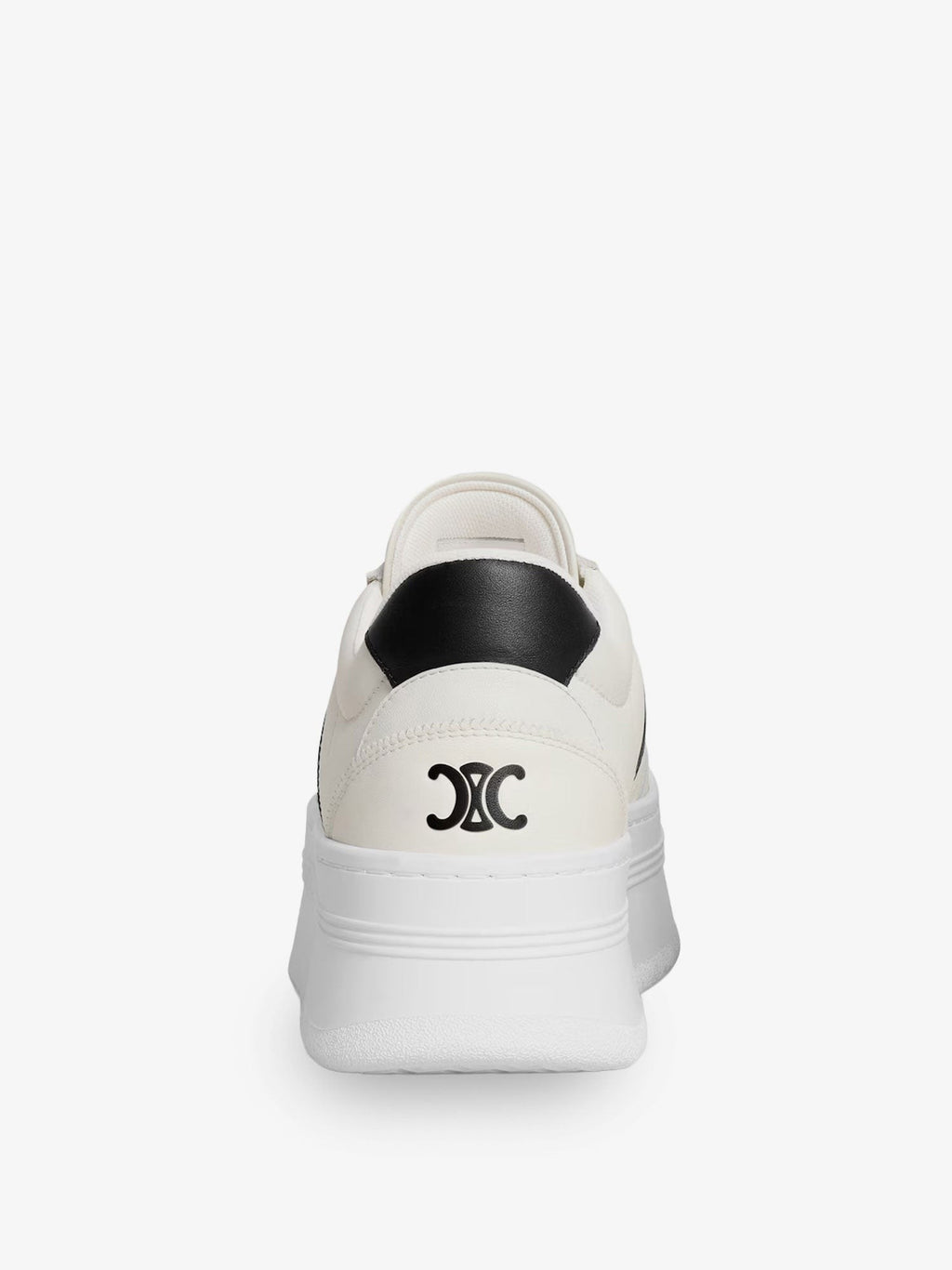 Celine Leather Block sneakers with Triomphe logo on the back