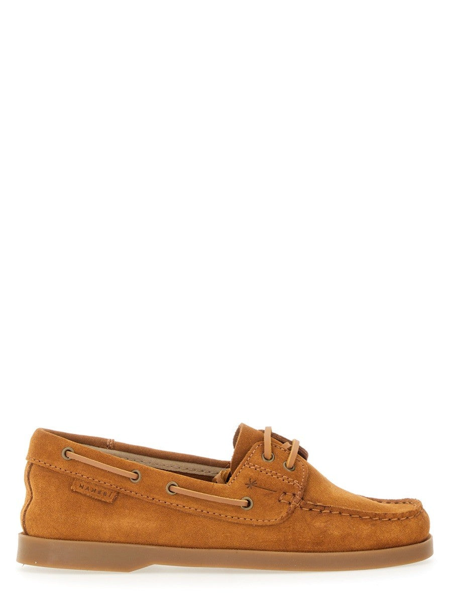 MANEBI LEATHER BOAT MOCCASIN