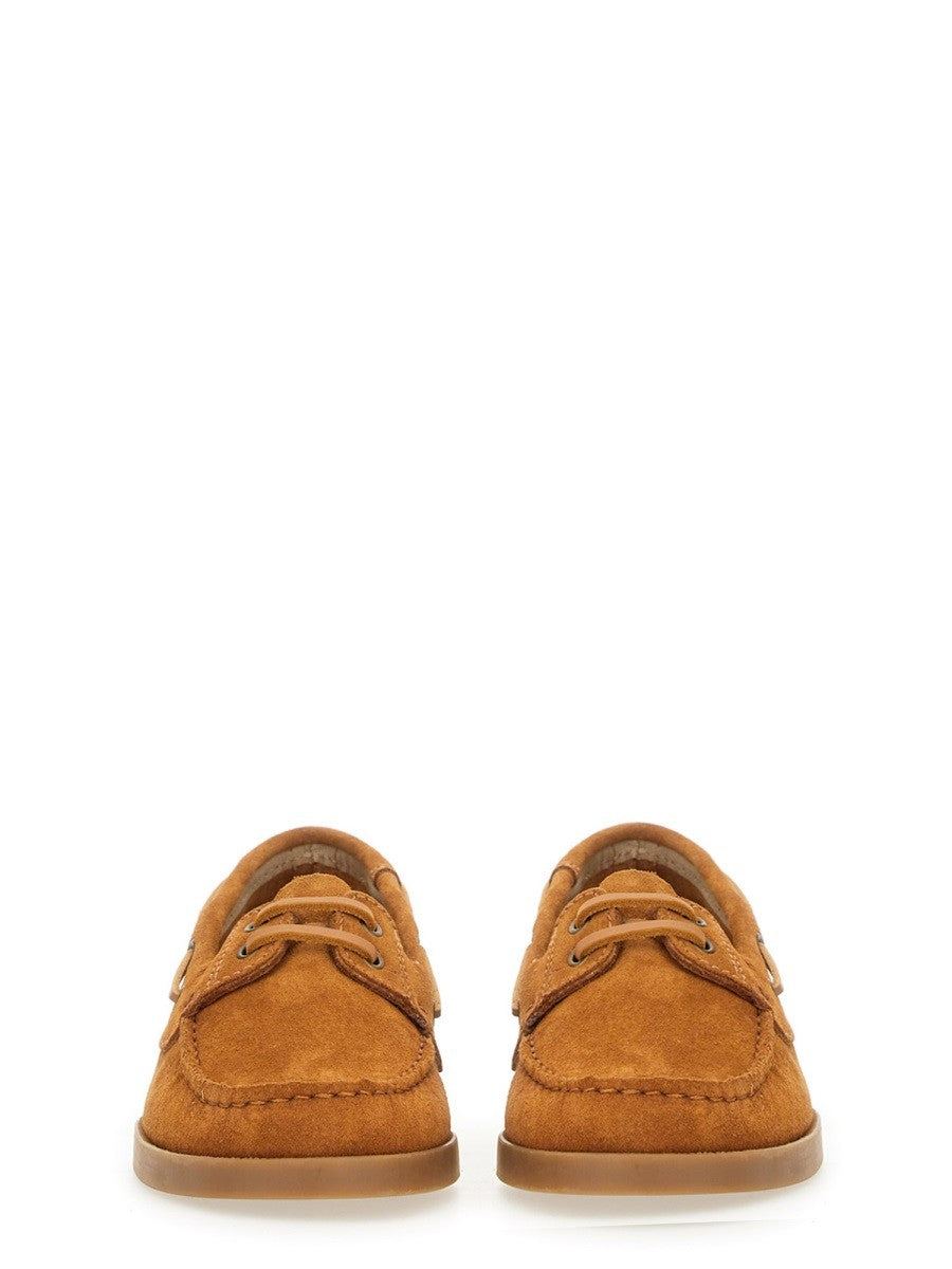 MANEBI LEATHER BOAT MOCCASIN