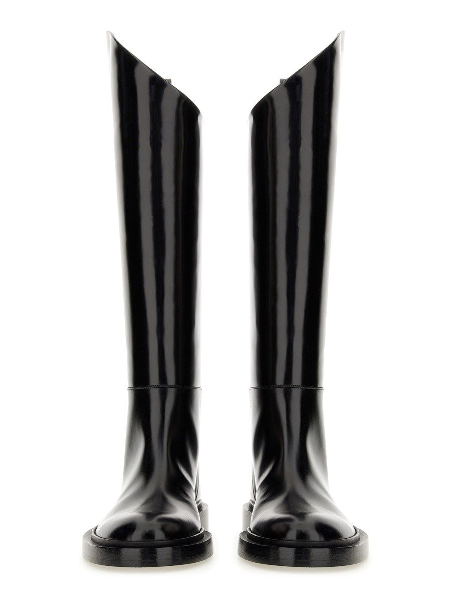JIL SANDER LEATHER BOOT