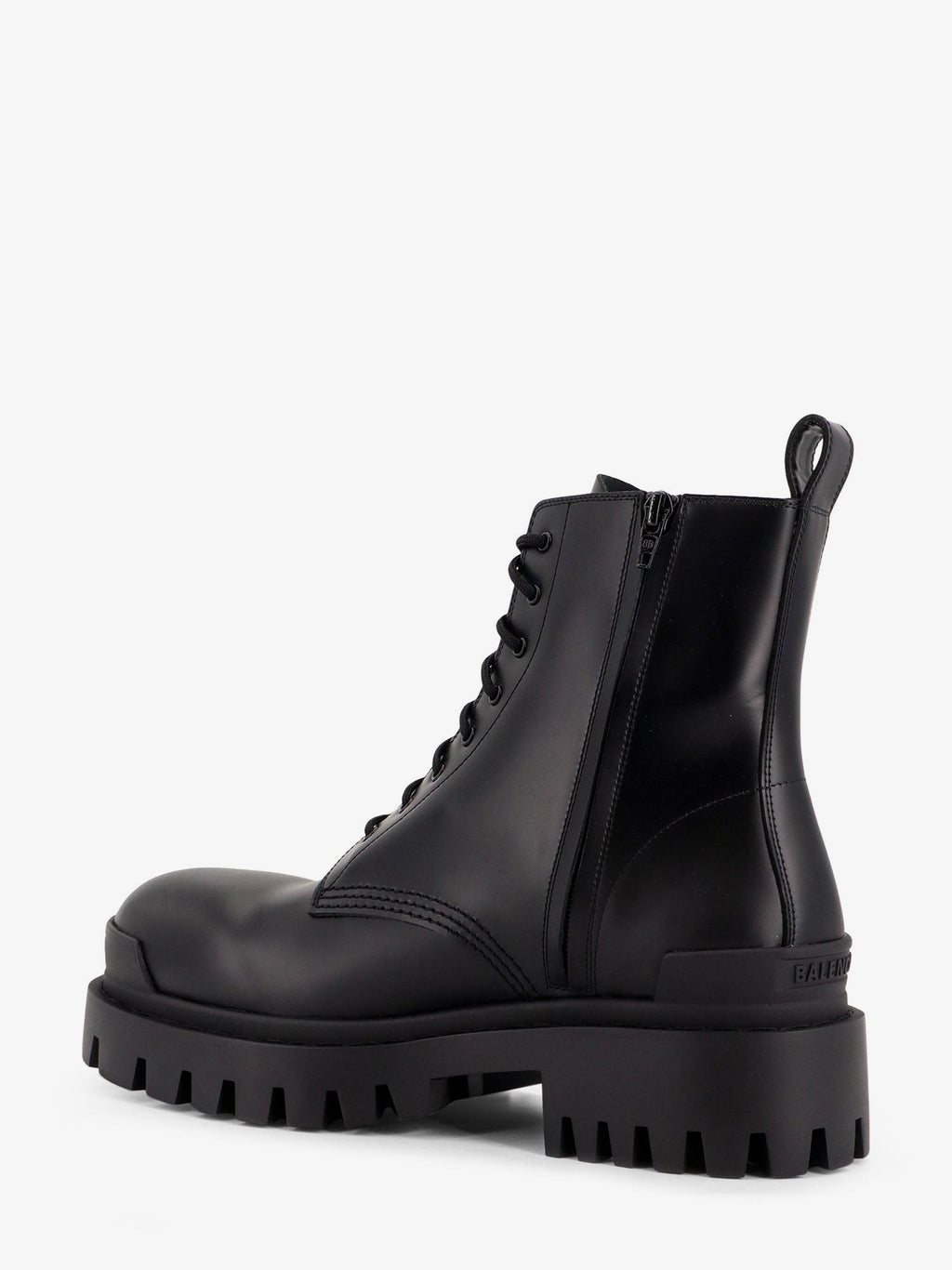 Balenciaga Strike Amphibian Boots Black