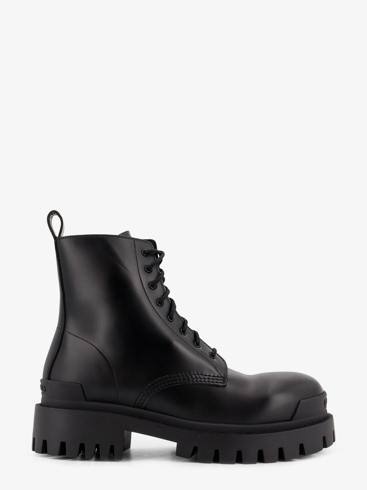 Balenciaga Strike Amphibian Boots Black