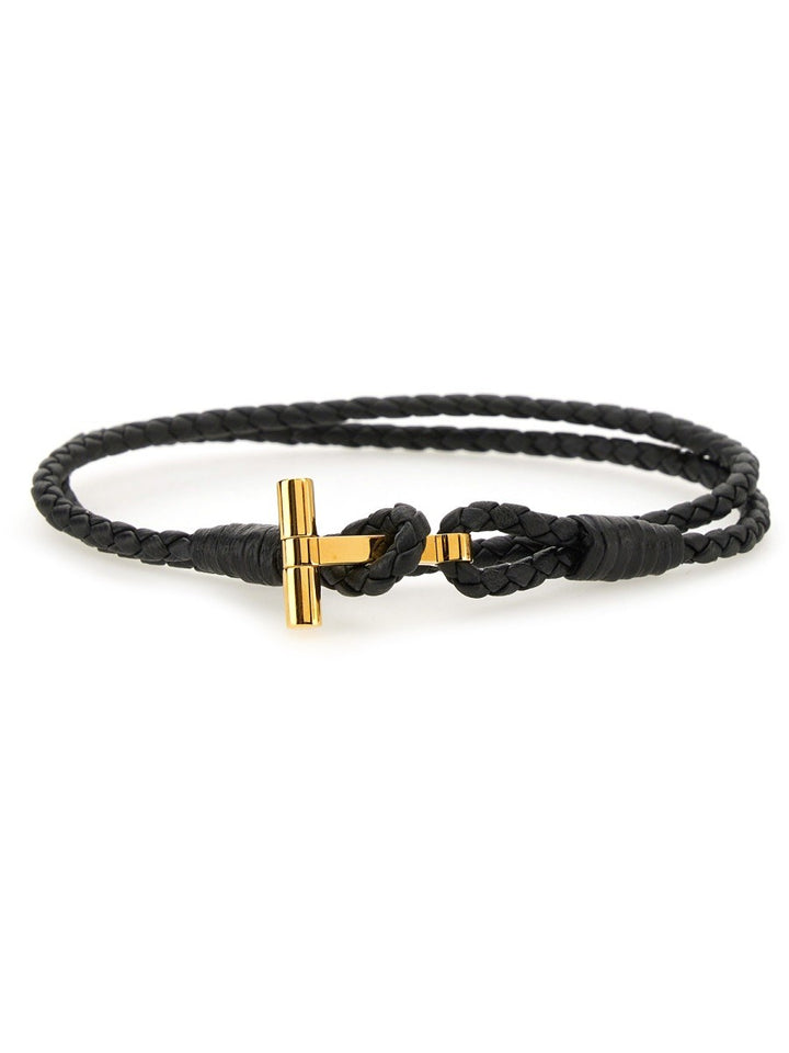 TOM FORD LEATHER BRACELET