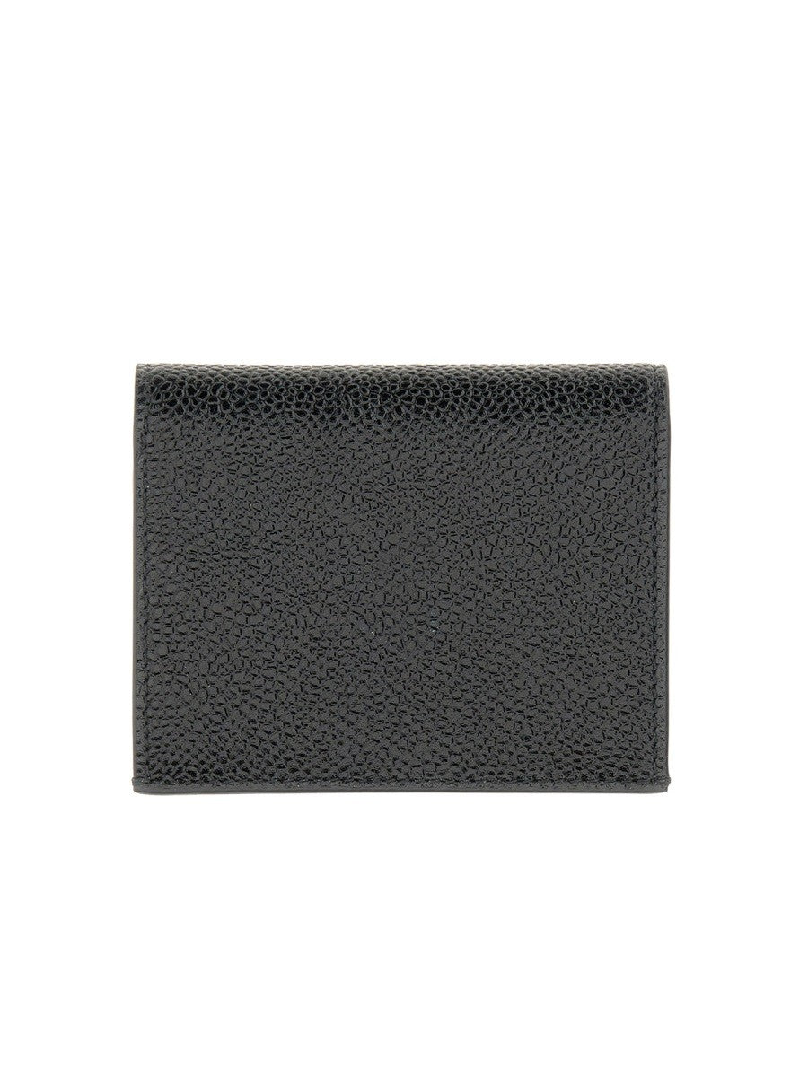 THOM BROWNE LEATHER CARD HOLDER