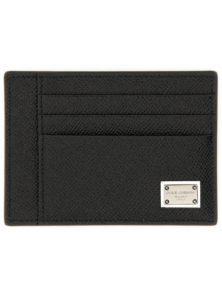 Dolce & Gabbana LEATHER CARD HOLDER