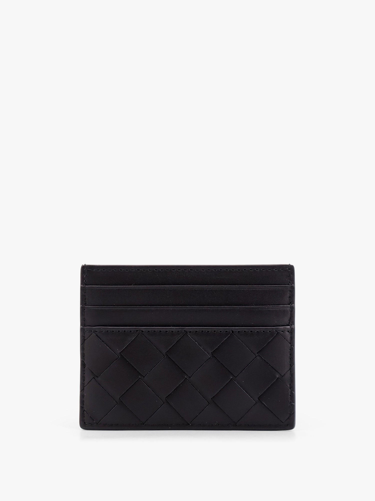 Bottega Veneta Leather cardholder with Intrecciato motif