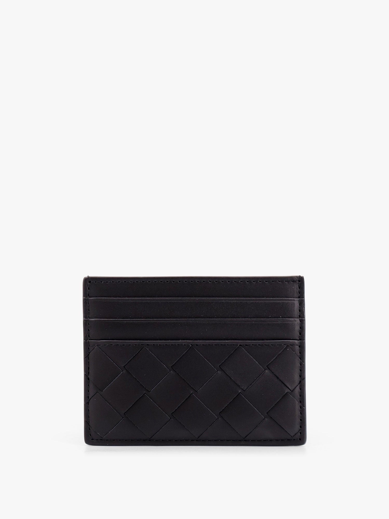 Bottega Veneta Leather cardholder with Intrecciato motif