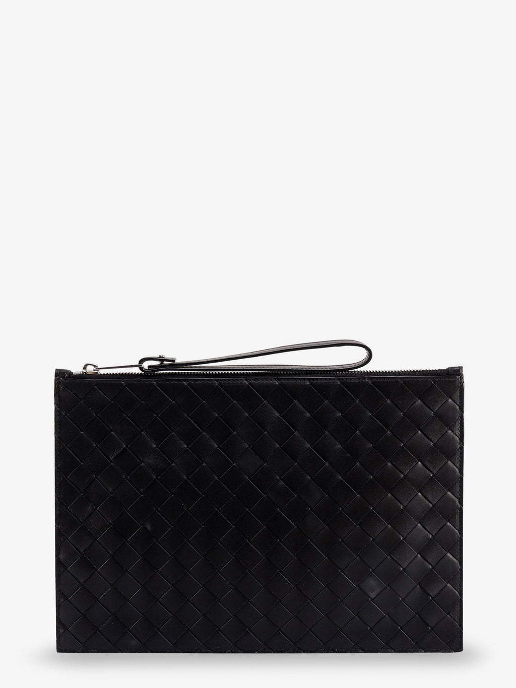 Bottega Veneta Leather clutch with Intrecciato motif