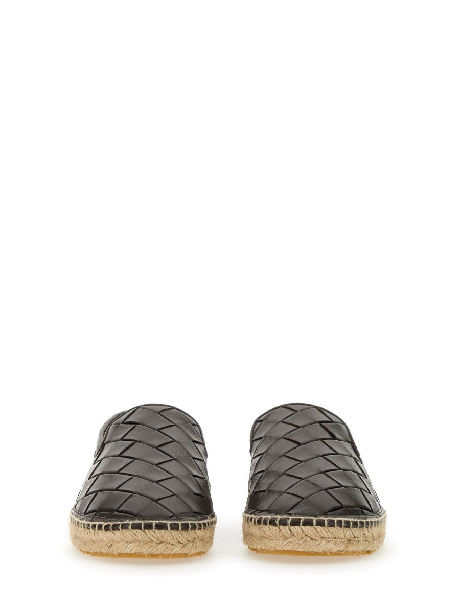 Bottega Veneta LEATHER ESPADRILLE