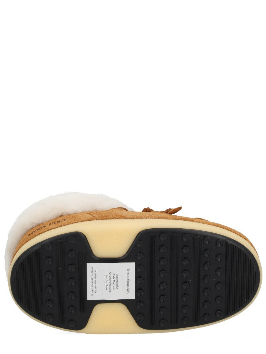 Moon Boot LEATHER "EVX" MULES