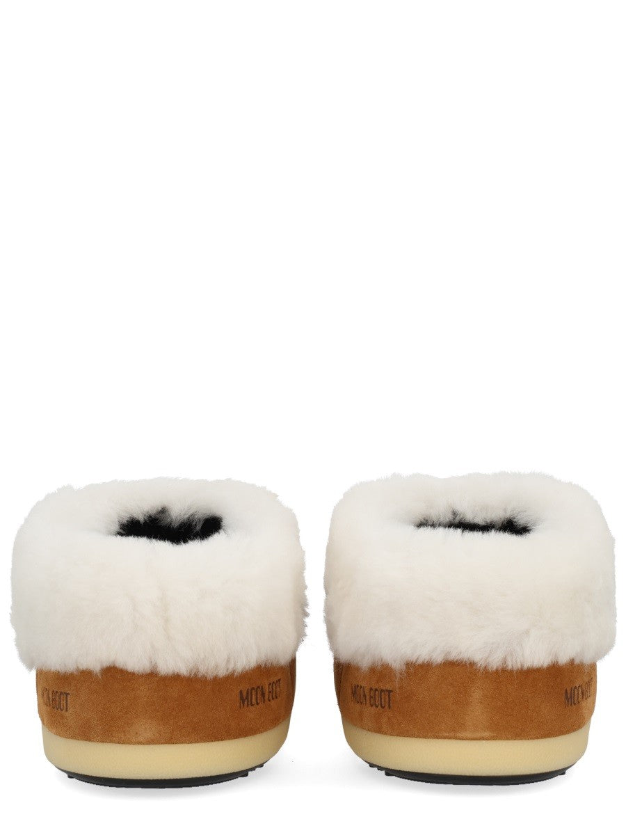 Moon Boot LEATHER "EVX" MULES