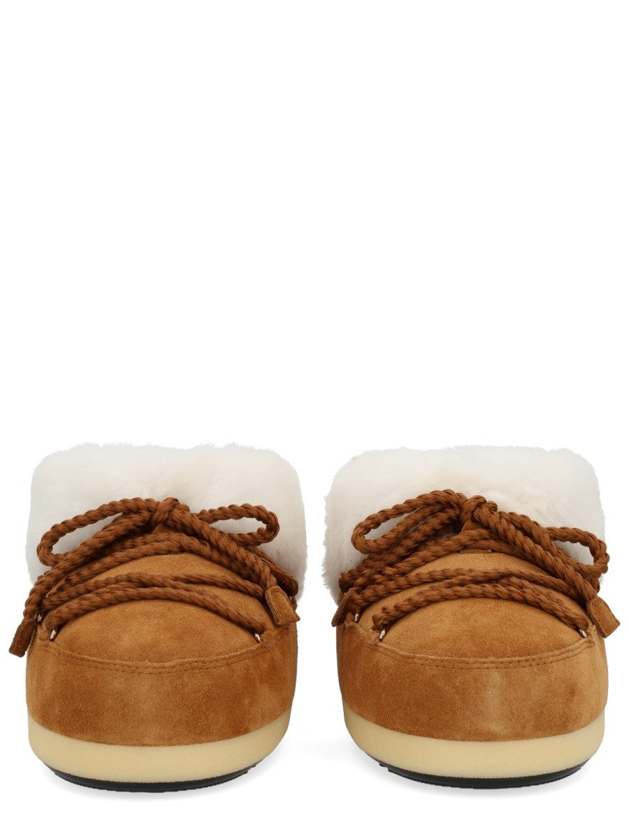 Moon Boot LEATHER "EVX" MULES