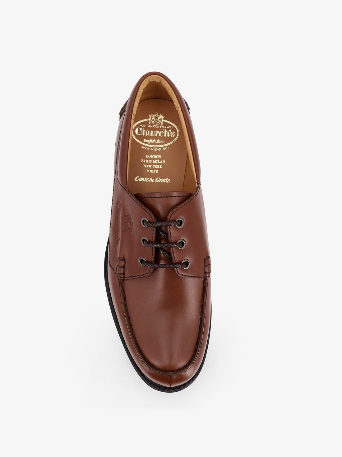 CHURCH'S Leather lace up shoes