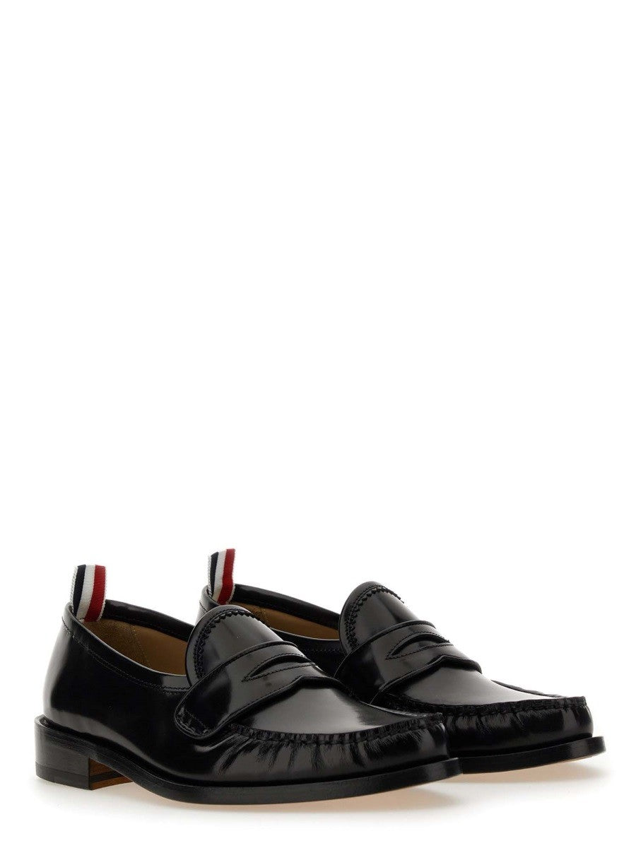 THOM BROWNE LEATHER LOAFER
