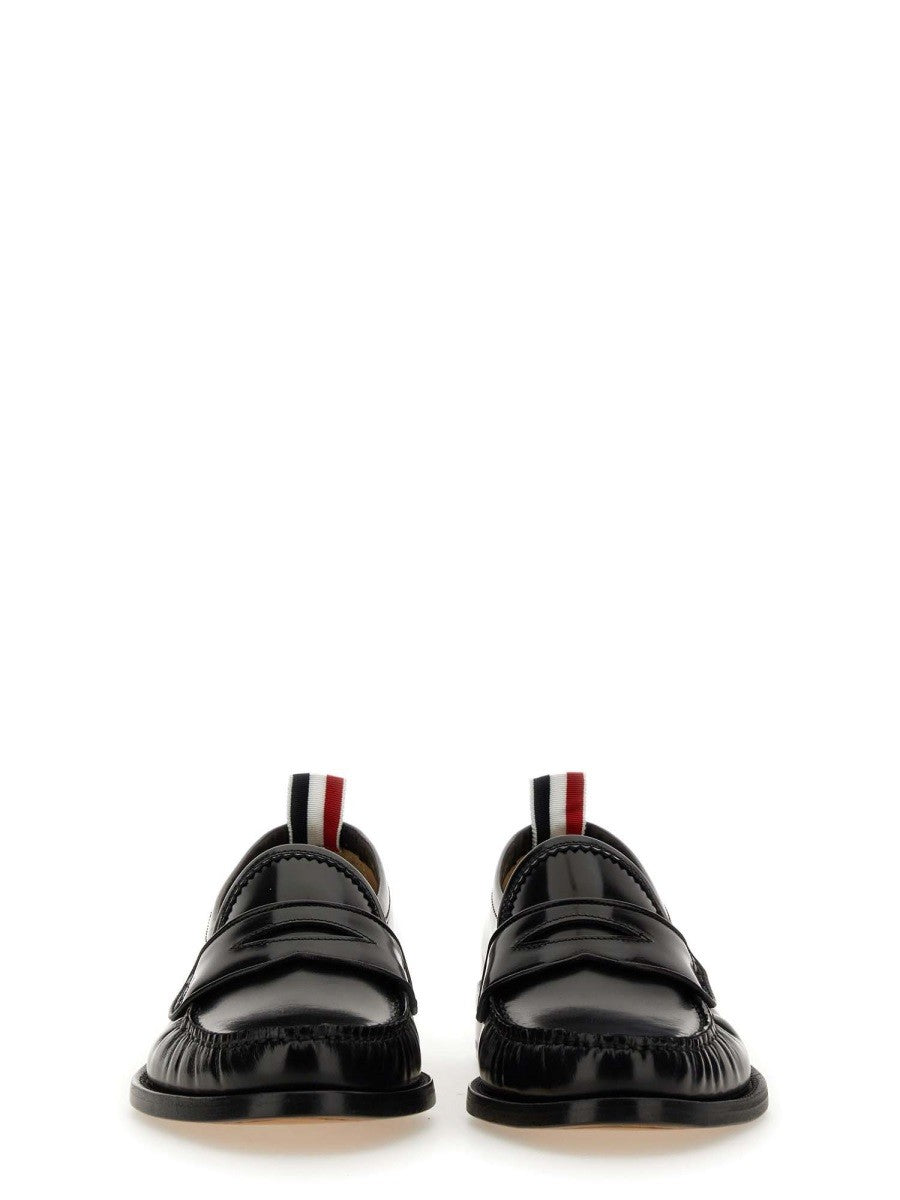 THOM BROWNE LEATHER LOAFER