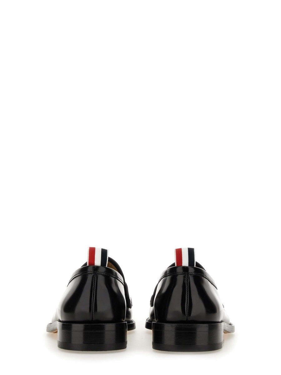 THOM BROWNE LEATHER LOAFER