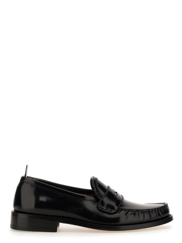 THOM BROWNE LEATHER LOAFER
