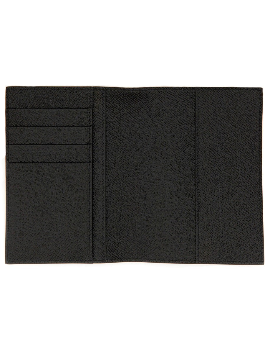 Dolce & Gabbana LEATHER PASSPORT HOLDER