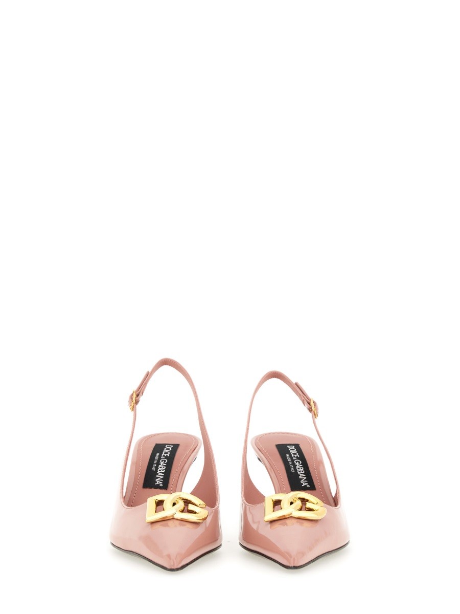 Dolce & Gabbana LEATHER SLINGBACK