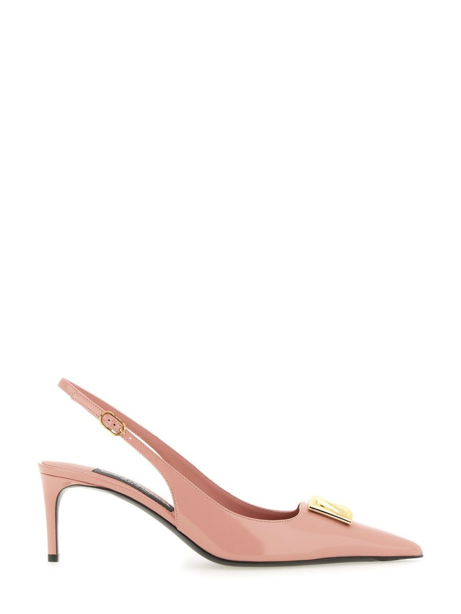 Dolce & Gabbana LEATHER SLINGBACK
