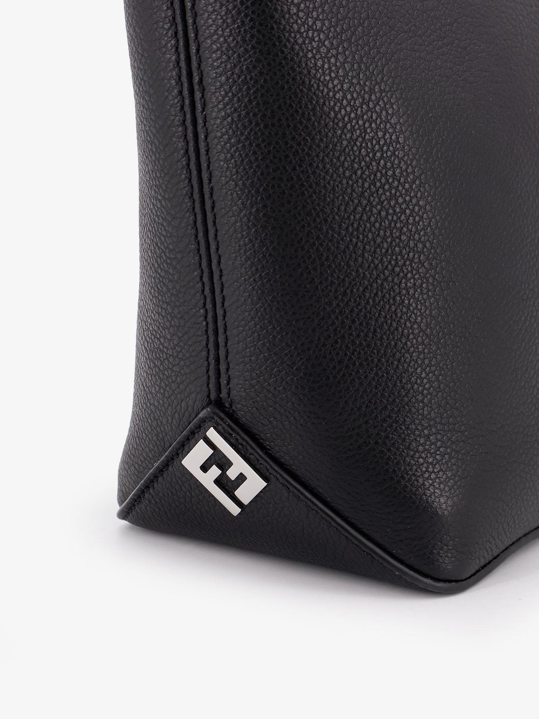 Fendi Leather Small Shopping Bag