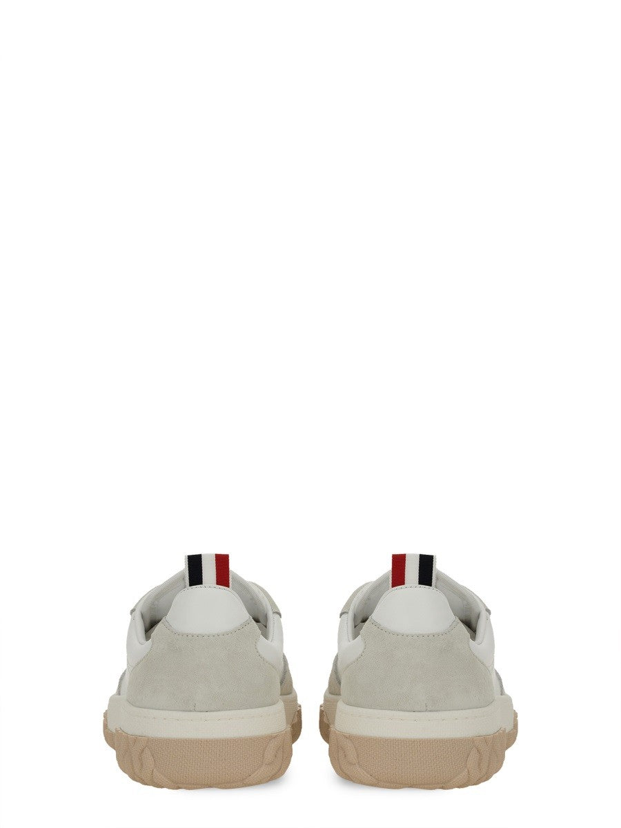THOM BROWNE LEATHER SNEAKER