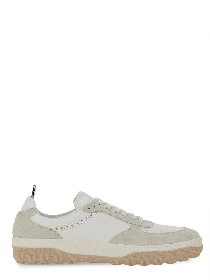 THOM BROWNE LEATHER SNEAKER