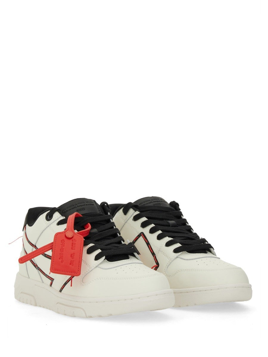 Off-white LEATHER SNEAKER