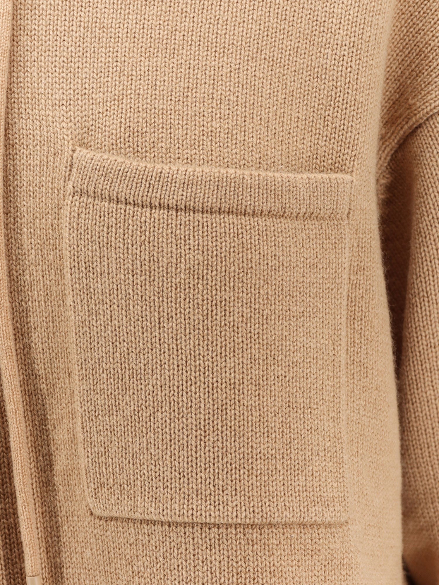 Max Mara Liana wool and cashmere hooded sweater