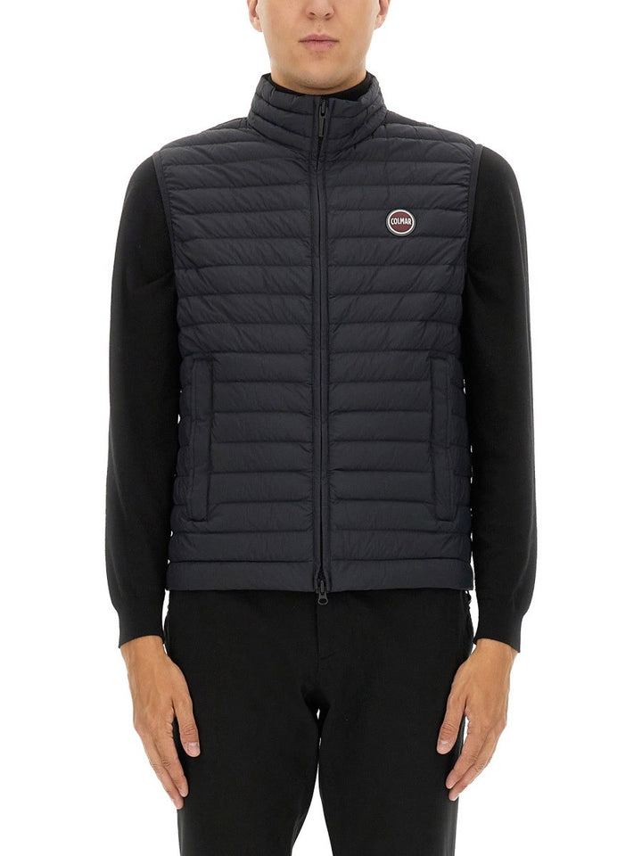 COLMAR ORIGINALS LIGHTWEIGHT DOWN VEST WITH DRAWSTRING