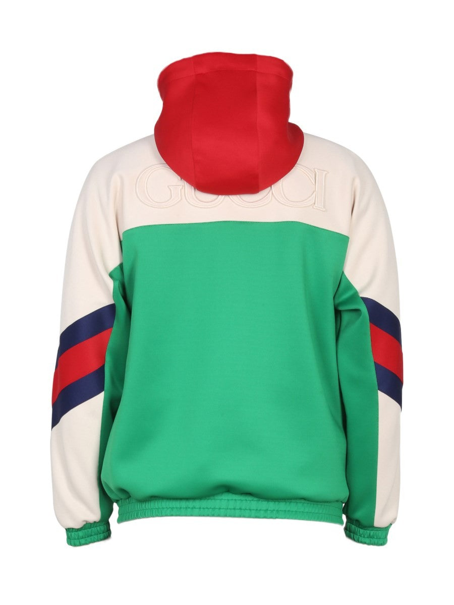 Gucci LIGHTWEIGHT NEOPRENE ZIPPERED JACKET