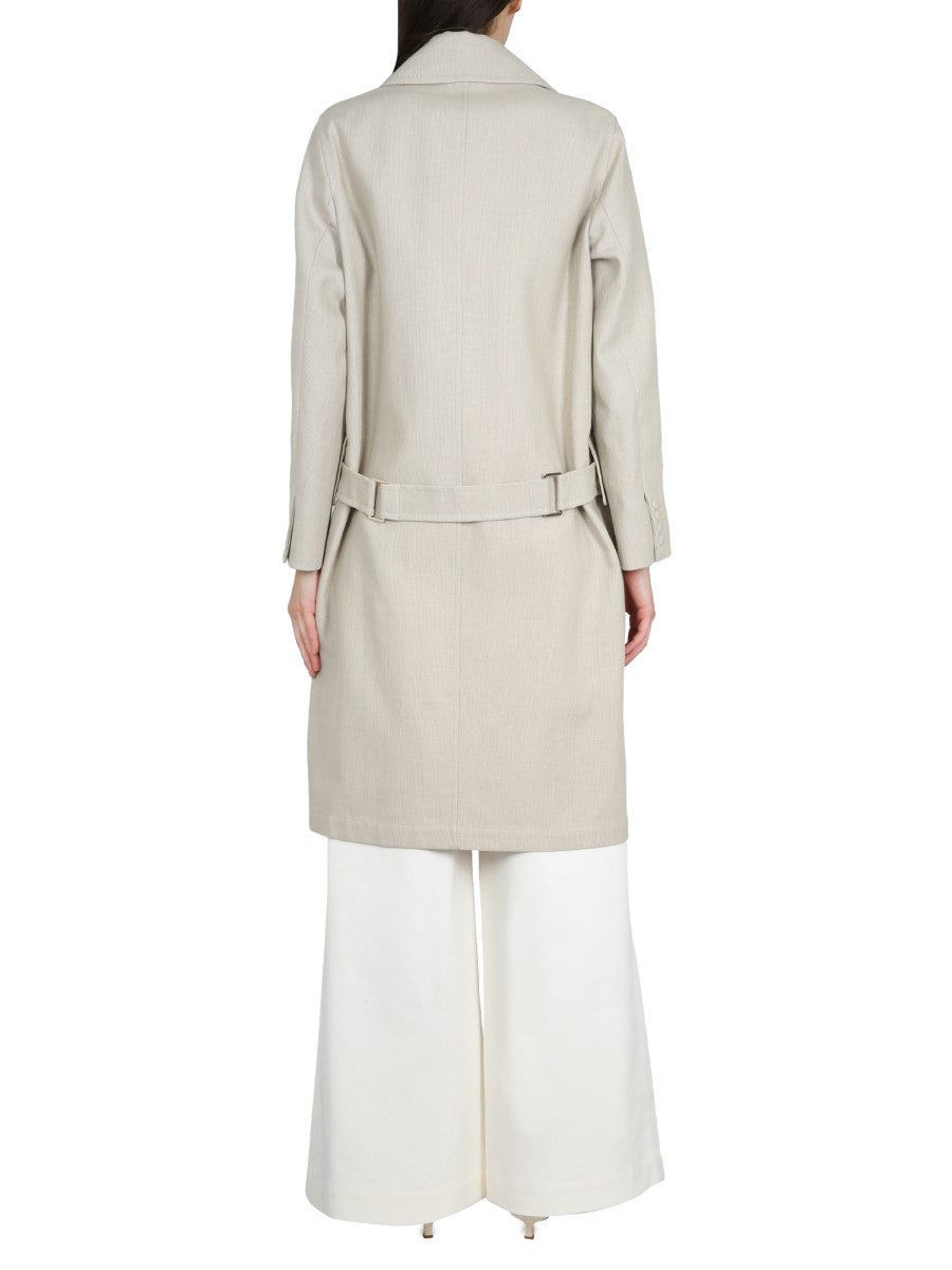 Max Mara LINEN AND JERSEY DUSTER