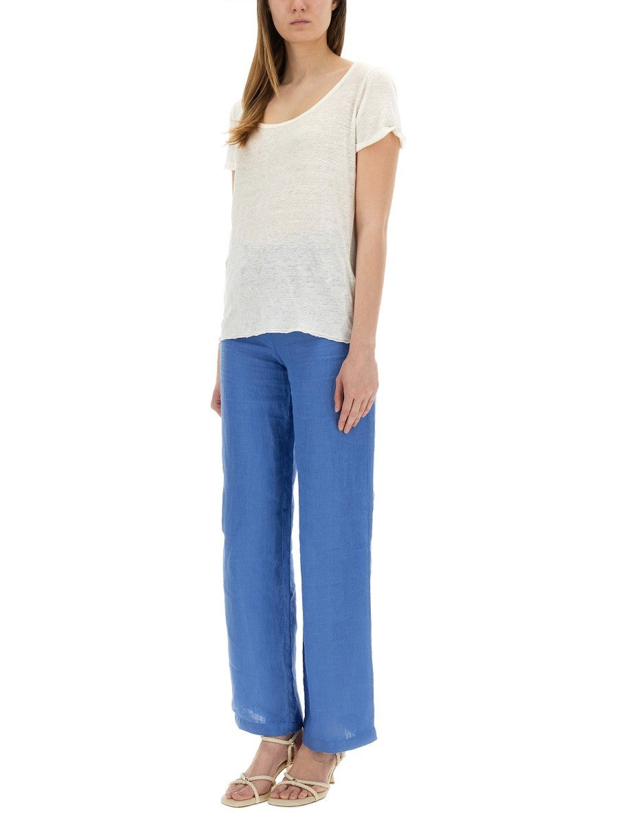 120% LINO LINEN T-SHIRT