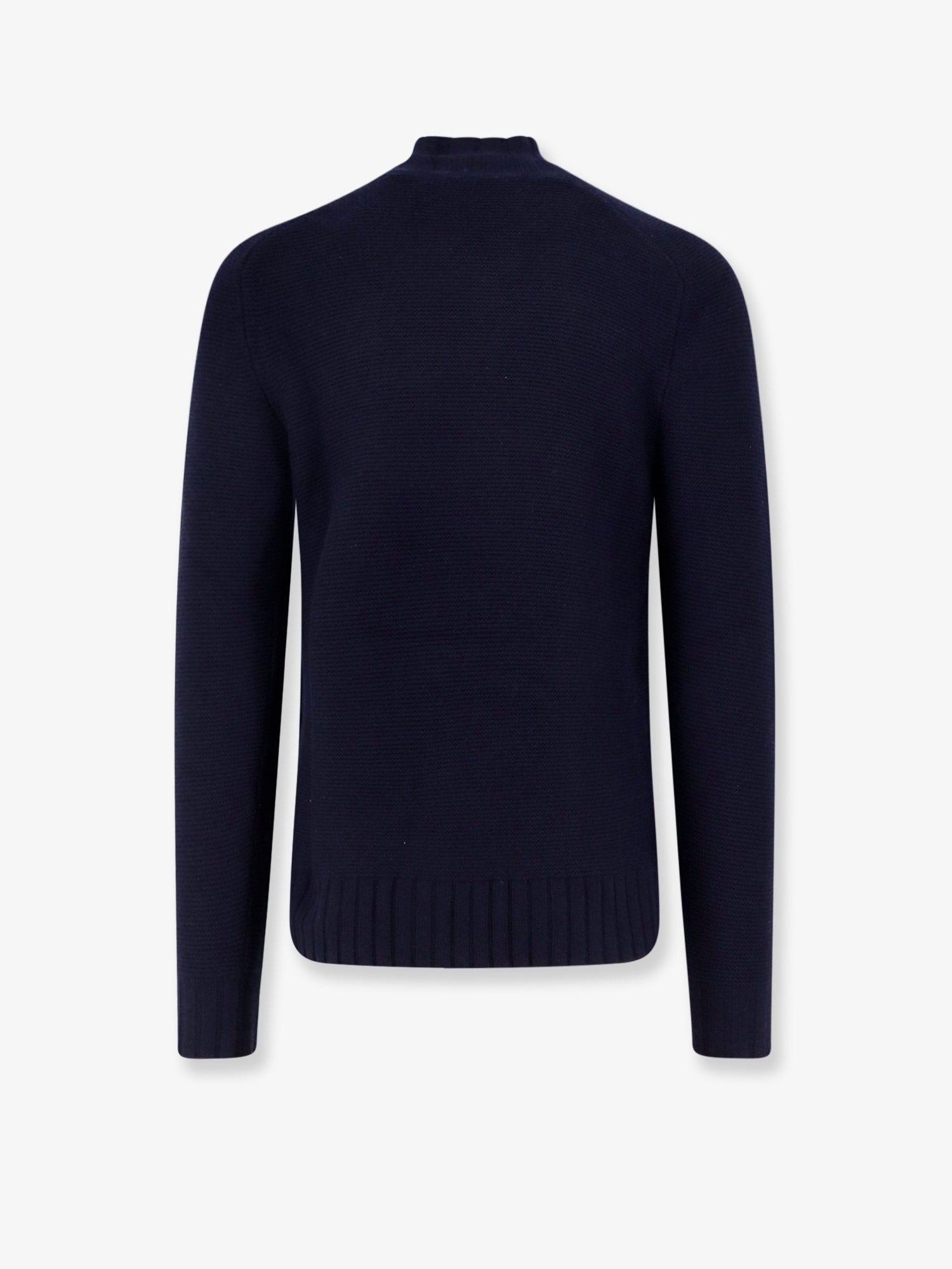ALPHA-STUDIO Links wool and cashmere mock turtleneck
