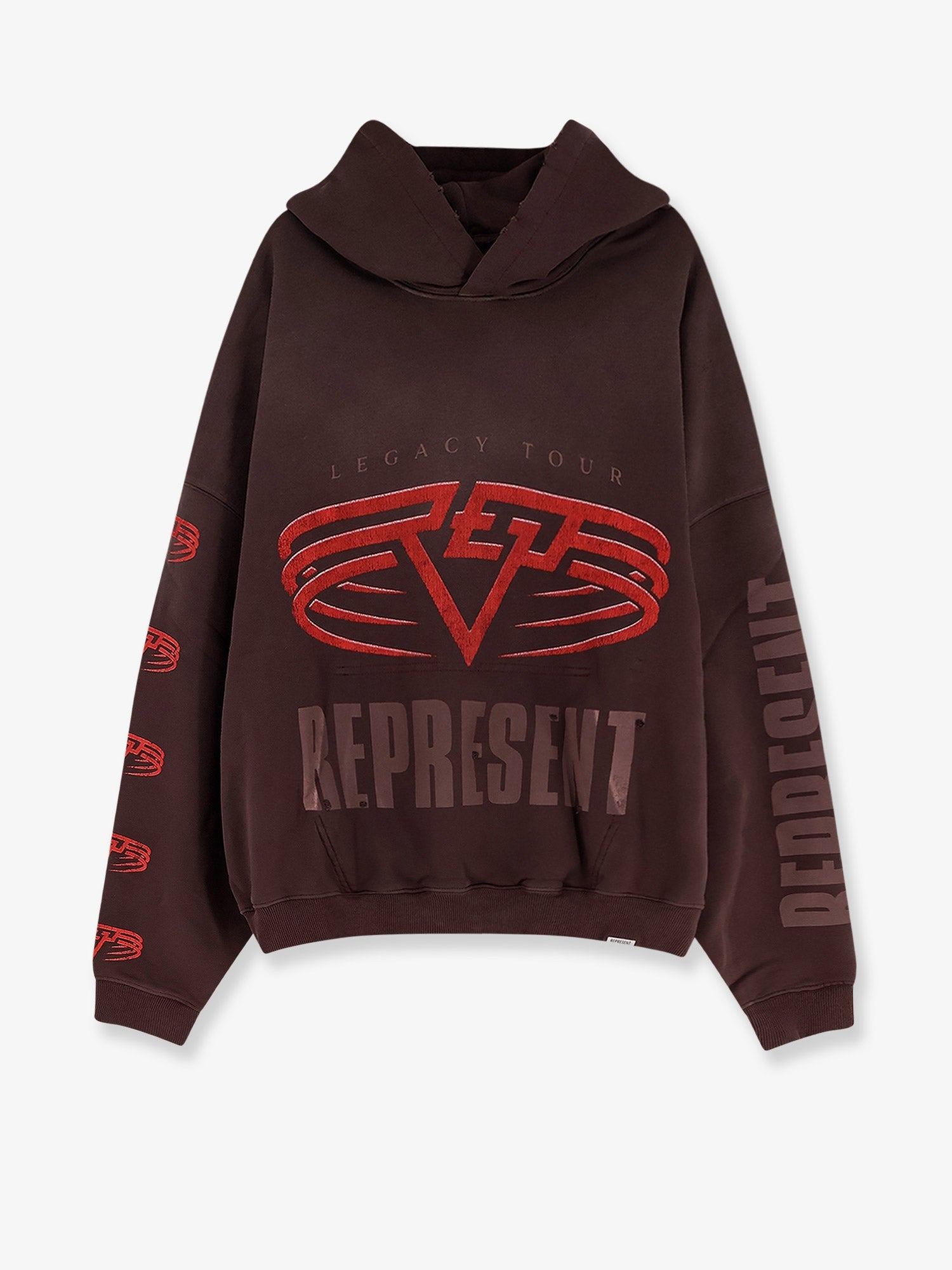 Represent Living Legacy reversible cotton hooded sweatshirt
