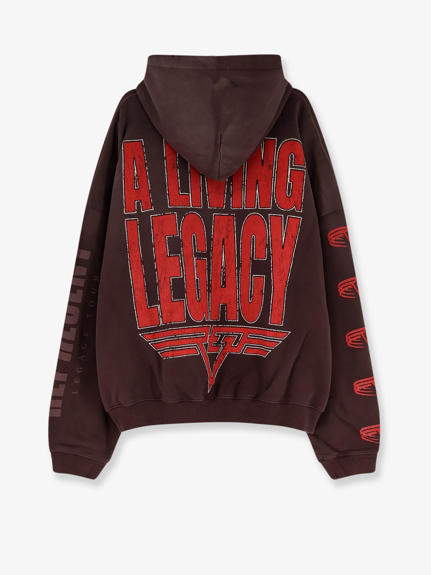 Represent Living Legacy reversible cotton hooded sweatshirt