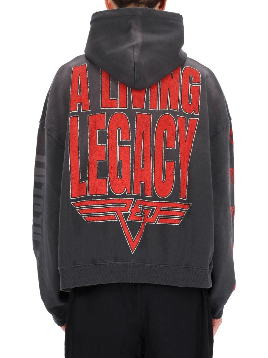 Represent "LIVING LEGACY" SWEATSHIRT