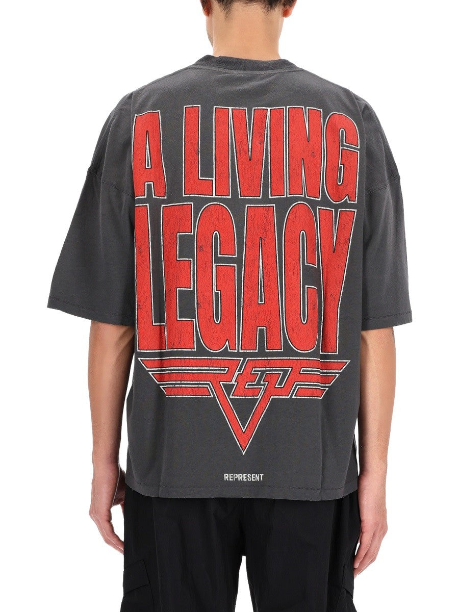 Represent "LIVING LEGACY" T-SHIRT
