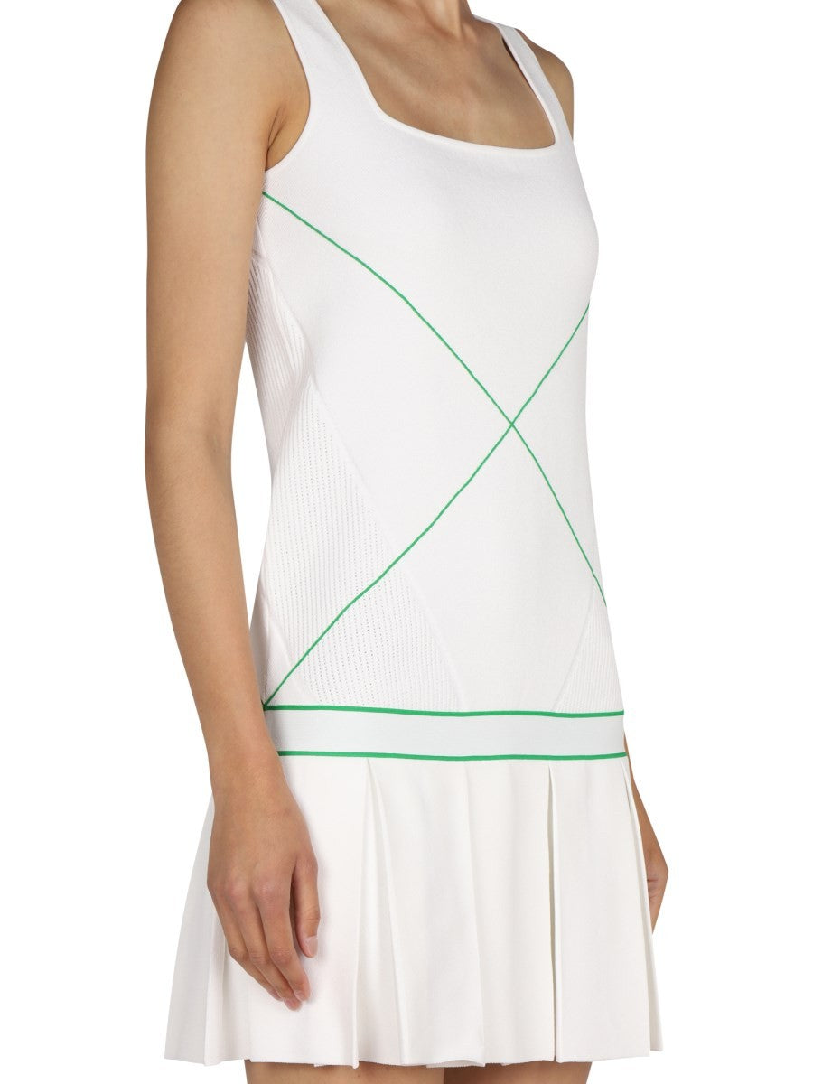 Bottega Veneta LOGO EMBROIDERY DRESS