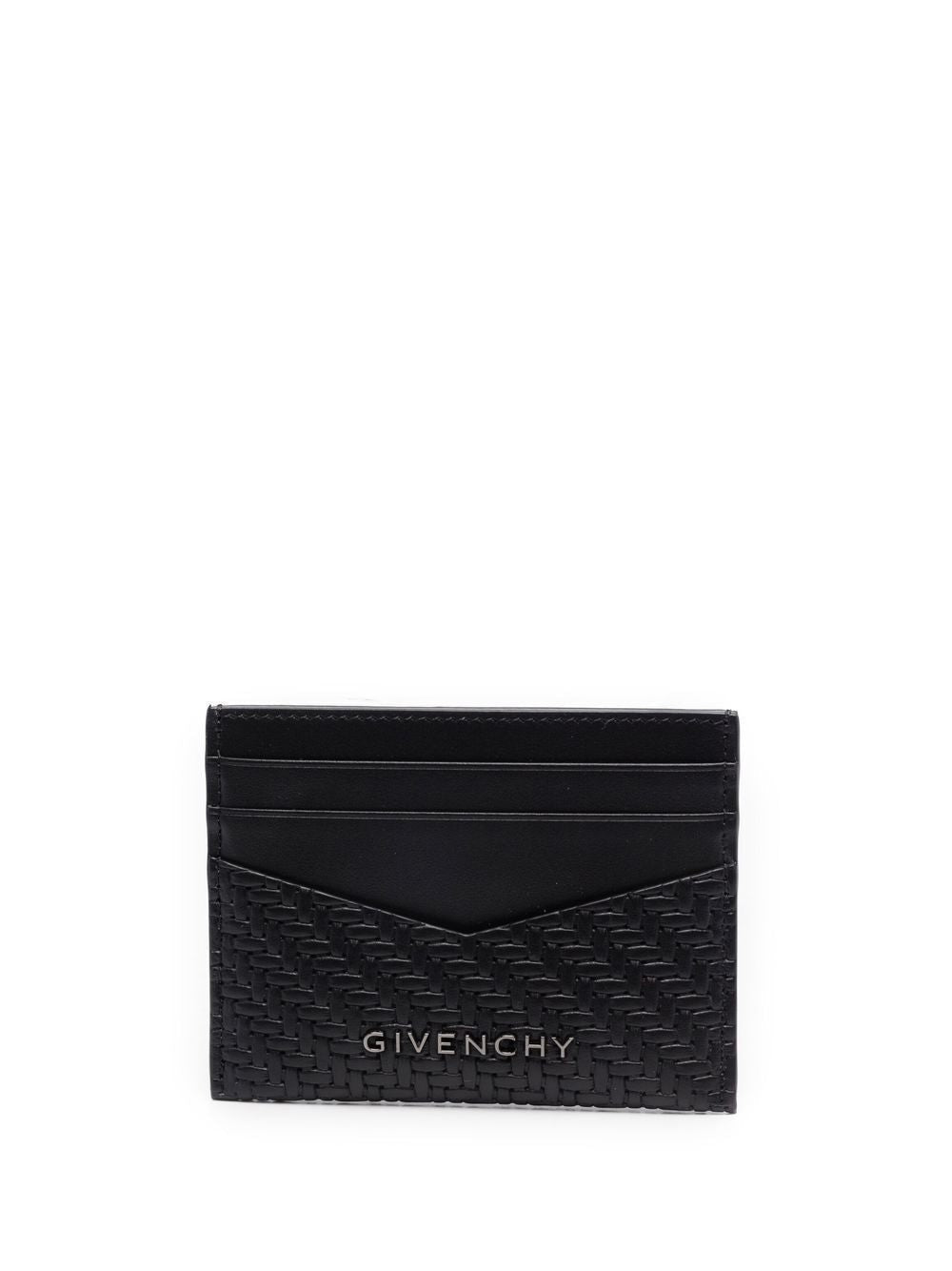 Givenchy logo-plaque detail card holder