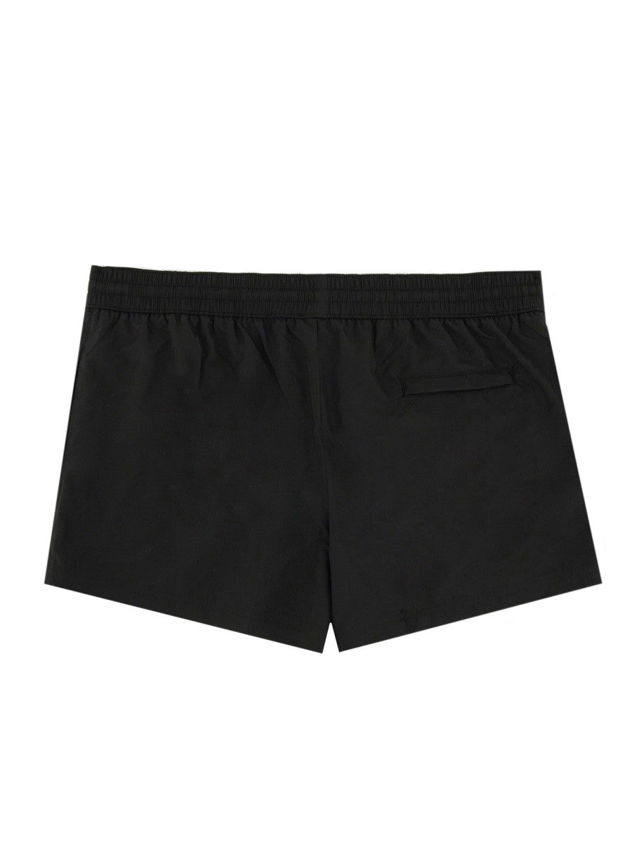 Dolce & Gabbana LOGO PLAQUE SWIMSUIT