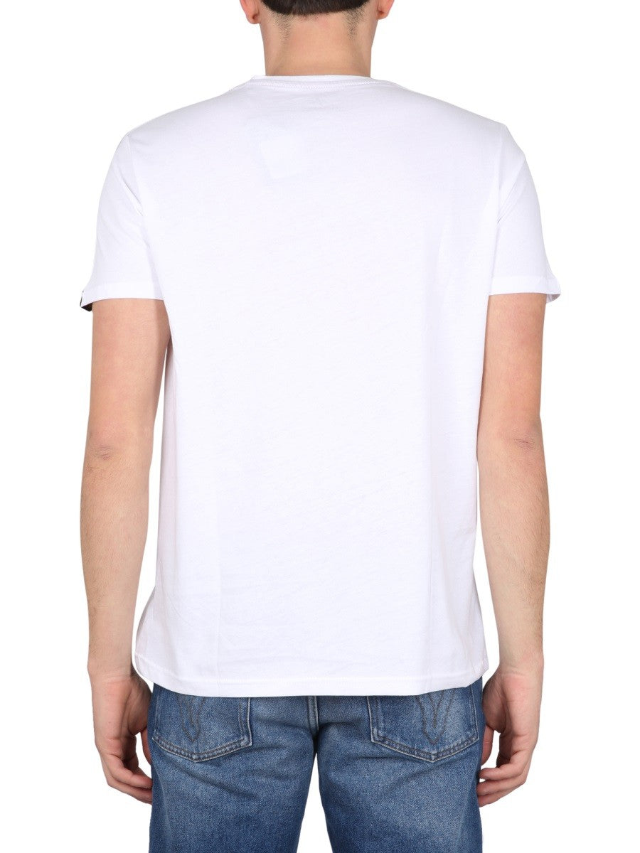 ALPHA INDUSTRIES LOGO PRINT T-SHIRT