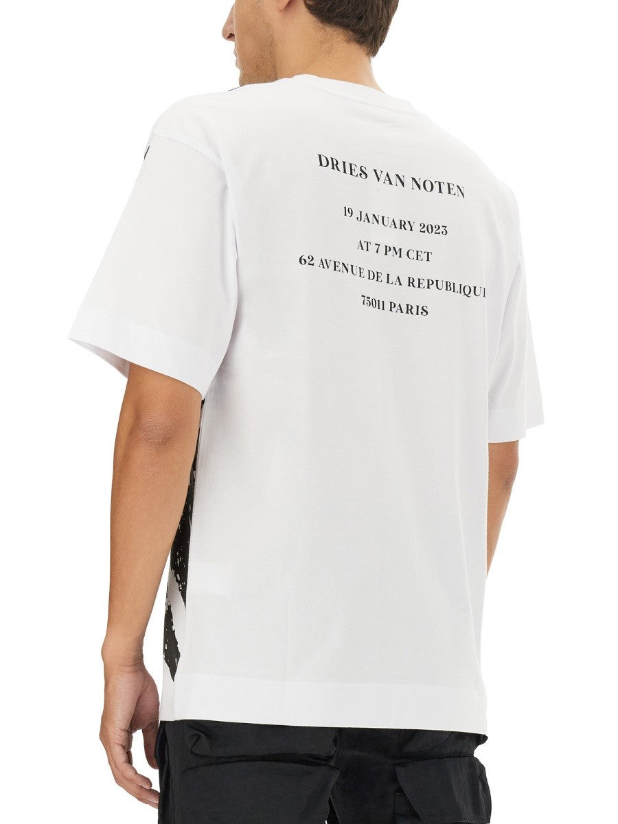 Dries Van Noten LOGO PRINT T-SHIRT